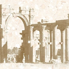 Керамическая плитка Вставка Аксима Пальмира d1 20x30