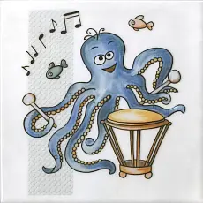 Керамическая плитка Декор kerama marazzi vt\a485\5232 Симфония 6 глянцевый 20x20