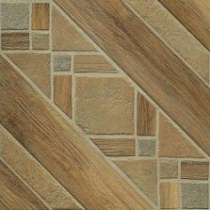 Шахтинская плитка Квебек коричневый КГ 01 бежевый 