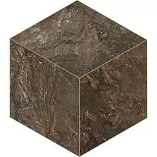 Мозаика estima br04 bernini cube dark brown коричневый 25x29