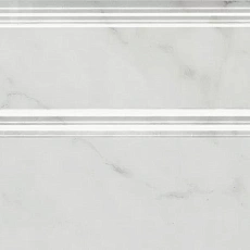 Плинтус kerama marazzi fma033r Коррер белый глянцевый обрезной 15x30