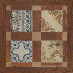 Керамогранит майорка коричневый кг 02 (микс 5шт) 40x40