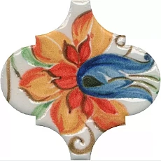 Керамическая плитка Декор kerama marazzi vt\a585\65000 Арабески Тоскана 9 глянцевый 6.5x6.5