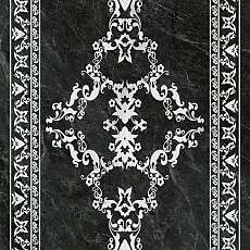 Керамическая плитка Декор kerama marazzi sg592722r Риальто серый темный декорированный лаппатированный обрезной 119.5x238.5