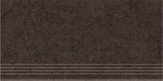Ступени ступень фьорд коричневый тёмный обрезной 30x60