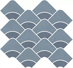 Керама Марацци Декор Kerama Marazzi KMD2HID011BR Таделакт наборный синий светлый, синий матовый обрезной синий 
