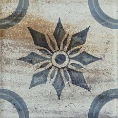 Керамическая плитка Декор Довиль 1 глянцевый 9,8x9,8