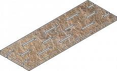 Керамогранит ЭМЕРАЛЬД РЕШЁТКА 20x60 20x60