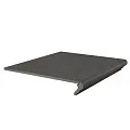 Ступени kerama marazzi km4040g0041ngtf фронтальная Хадду серый темный матовый 34x40.2