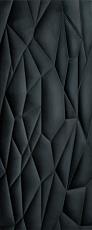 Керамическая плитка mitaka black structure настенная 29,8x74,8