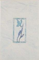 Керамическая плитка венера декор 1 голубой 20x30