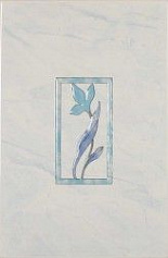 Шахтинская плитка Венера декор 1 голубой голубой 