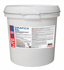 Полимерная силиконовая штукатурка LITOTHERM Grafica Sil (2,5 мм)