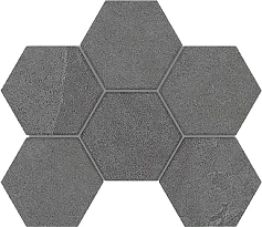 Estima Мозаика Estima LN03/TE03 Luna Hexagon Anthracite серый серый 