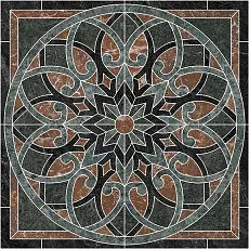 Керамогранит Риальто наборный лаппатированный 120x120