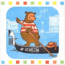 Керамическая плитка Декор Большое путешествие venezia 20x20