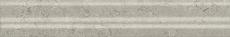 Керамическая плитка Бордюр Багет Карму серый светлый обрезной 5x30