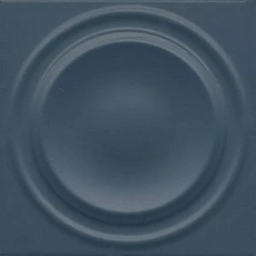 Керамическая плитка Декор kerama marazzi obe004 Аква Альта 2 синий матовый структура 20x20