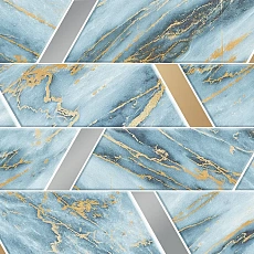 Керамическая плитка Вставка Аксима Виченца d1 28x40