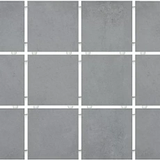 Керамическая плитка kerama marazzi 1271h Амальфи серый матовый (из 12 частей 9.8x9.8x0.7) 29.8x39.8