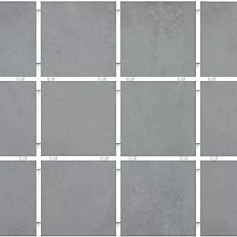 Керамическая плитка kerama marazzi 1271h Амальфи серый матовый (из 12 частей 9.8x9.8x0.7) 29.8x39.8