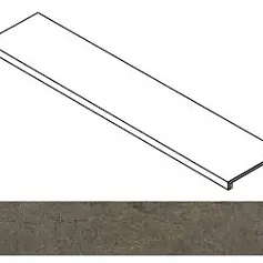 Ступени Атлас Конкорд Ринашенте Фьюжн Базальто Фронтальная 620070003245 коричневый 33x160