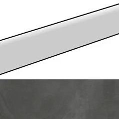 Керамогранит Континуум Петрол плинтус 7.2x80