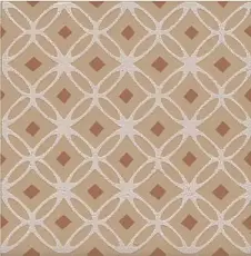 Керамическая плитка Декор kerama marazzi vt\c607\1337 Агуста 1 оранжевый матовый 9.8x9.8