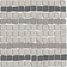 Керамическая плитка Декор kerama marazzi mbs009 Про Лаймстоун Спакко 3 мозаичный матовый 20x20