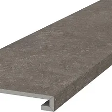 Ступени kerama marazzi km6012g0151rgcf фронтальная клееная Касабланка hp коричневый матовый обрезной 33x119.5