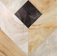 Атлас Конкорд С.О.Куб Лаппато Рет. бежевый серый чёрный для гостиной для офиса для прихожей