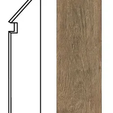 Керамогранит Акси/ axi Браун chestnut battiscopa sag.dx 7,2x30