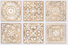 Керамогранит вставка сонет песочный 5x5