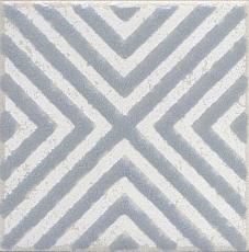 Керамогранит Вставка Амальфи орнамент серый stg\c403\1270 9,9x9,9