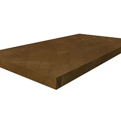 Ступени шарм бронз ступ.60 угл.лев 33x60