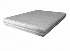 Керама Марацци Ступень угловая Аллея серый светлый серый для дома, для офиса, для улицы, для крыльца