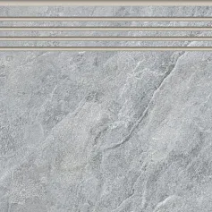 Ступени Керранова Кратер/ krater grey Серый 30x60