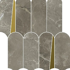 Мозаика Италон  Стелларис/ stellaris Тусканиа Грэй Элегант 32,5Х36,1 33х33