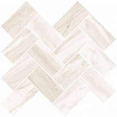 Vitra Palissandro Мозаика Шеврон Кремовый бежевый 