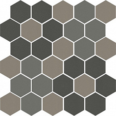 Керама Марацци Декор Агуста 2 мозаичный разноцветный 