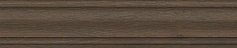 Плинтус Kerama Marazzi SG7329\BTG Тровазо коричневый темный матовый