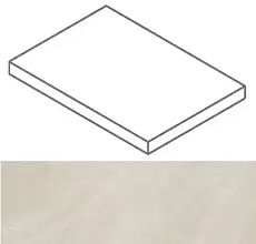 Ступени Континуум Пьюр ступ. угл.пр 33x120