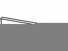 Керамогранит volcano grigio battiscopa 7,2x60