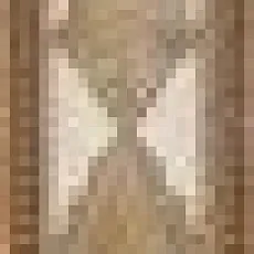 Керамическая плитка флоренция бордюр коричневый 5,4x50