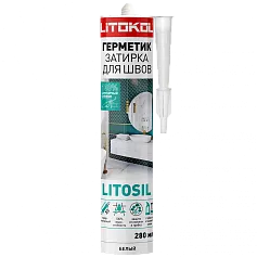 Силиконовый герметик-затирка Литокол Litosil (белый)