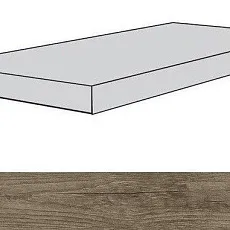 Ступени Айконик/ iconic Мока Ступень Угловая Правая 33x160