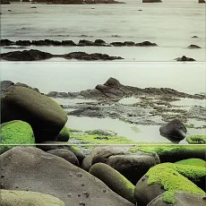 Керамическая плитка lemon Стоун set of 7 elements панно 74,8x209,8