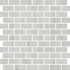 Керамическая плитка Декор kerama marazzi mm13119t Белем серый светлый мозаичный глянцевый 30x32