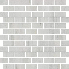 Керамическая плитка Декор kerama marazzi mm13119t Белем серый светлый мозаичный глянцевый 30x32