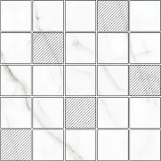 Мозаика Блэк Энд Вайт/ black & white Вайт 30,7x30,7